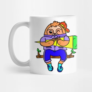 School start of school children school bag Mug